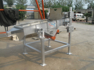 可調節式直線振動篩